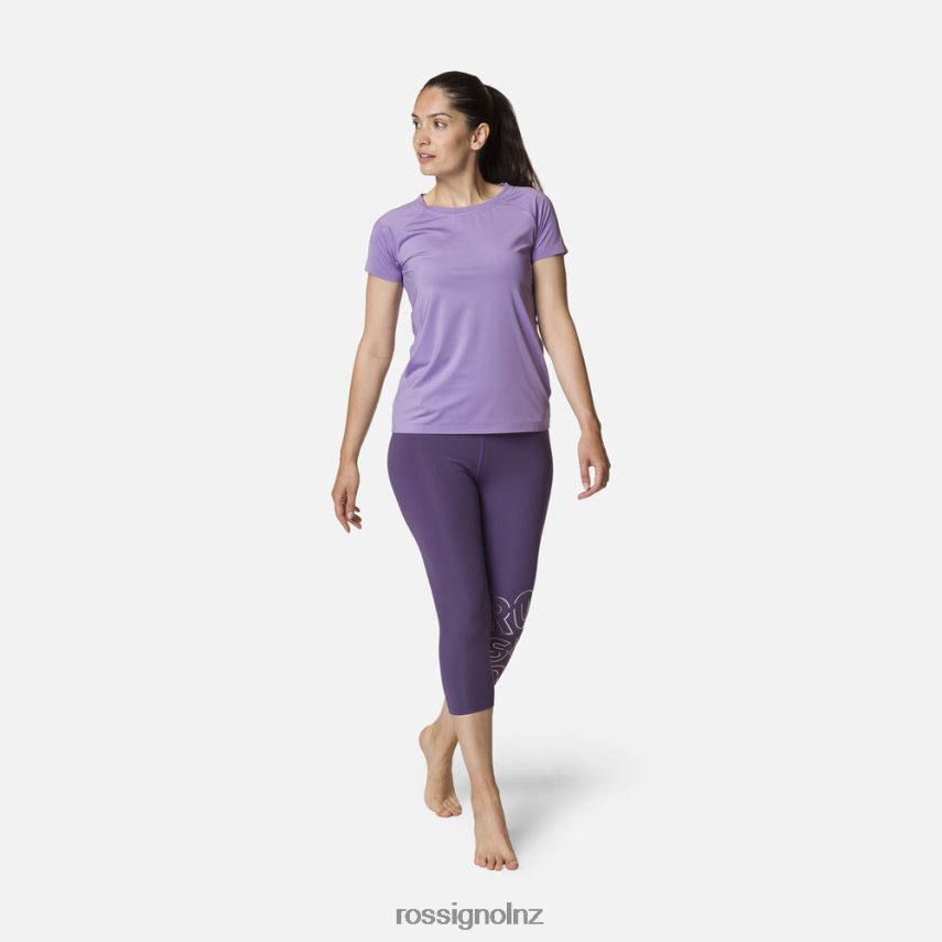 NZ Rossignol Women Tech Tee Frenchlilac F222Z2847 Tops