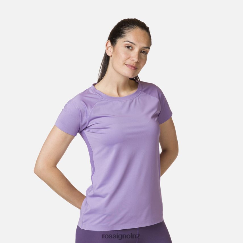 NZ Rossignol Women Tech Tee Frenchlilac F222Z2847 Tops
