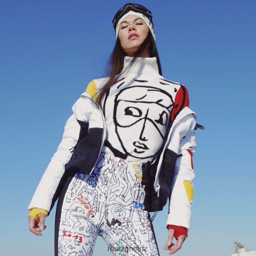 NZ Rossignol Women Jcc Bessi Half Zip Top Multico F222Z2765 Tops