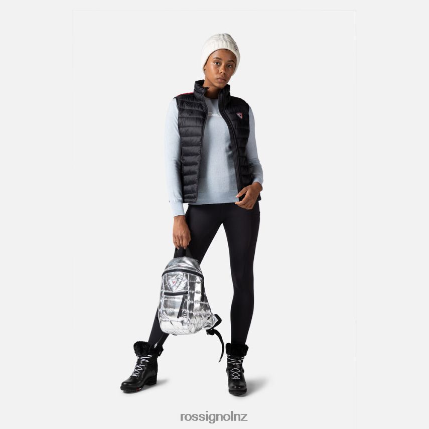 NZ Rossignol Women Signature Knit Sweater Glacier F222Z2904 Tops