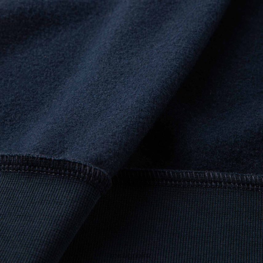 NZ Rossignol Women Hooded Logo Fleece Sweatshirt Darknavy F222Z2717 Tops