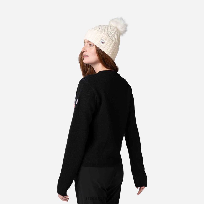 NZ Rossignol Women Mountain Round Neck Top Black F222Z2903 Tops