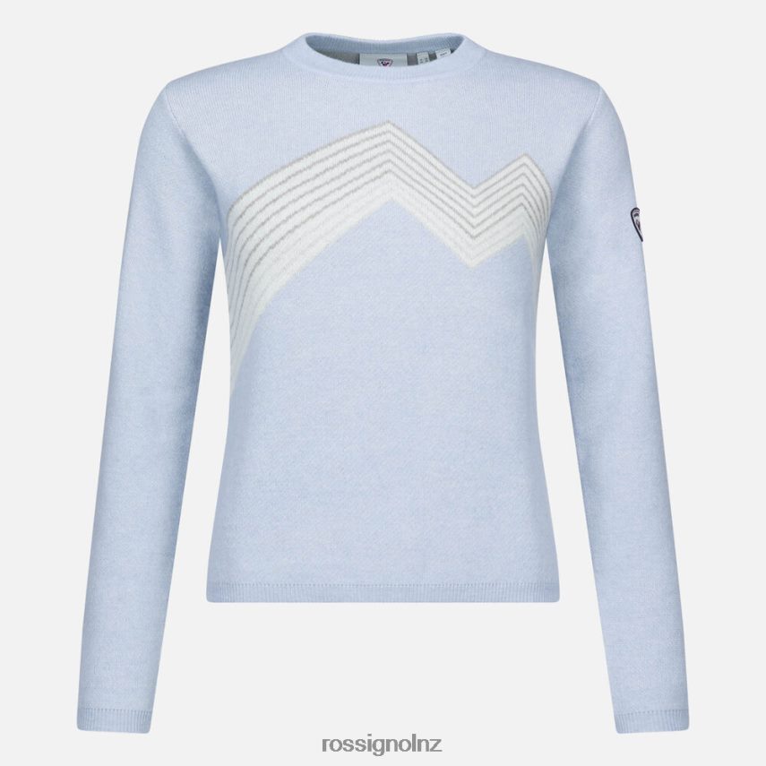 NZ Rossignol Women Mountain Round Neck Top Glacier F222Z2868 Tops