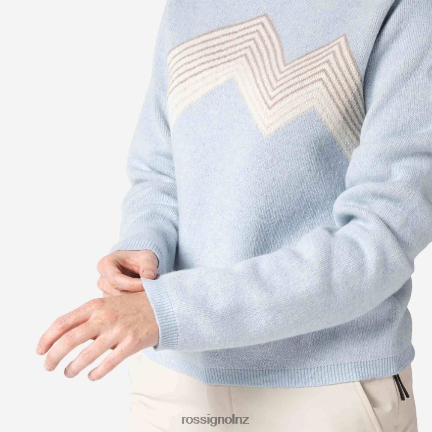 NZ Rossignol Women Mountain Round Neck Top Glacier F222Z2868 Tops